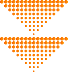 下向き矢印のイラスト